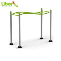 Healthy Green Outdoor Fitness Waved Scaling Ladder Exercise Equipment Machines